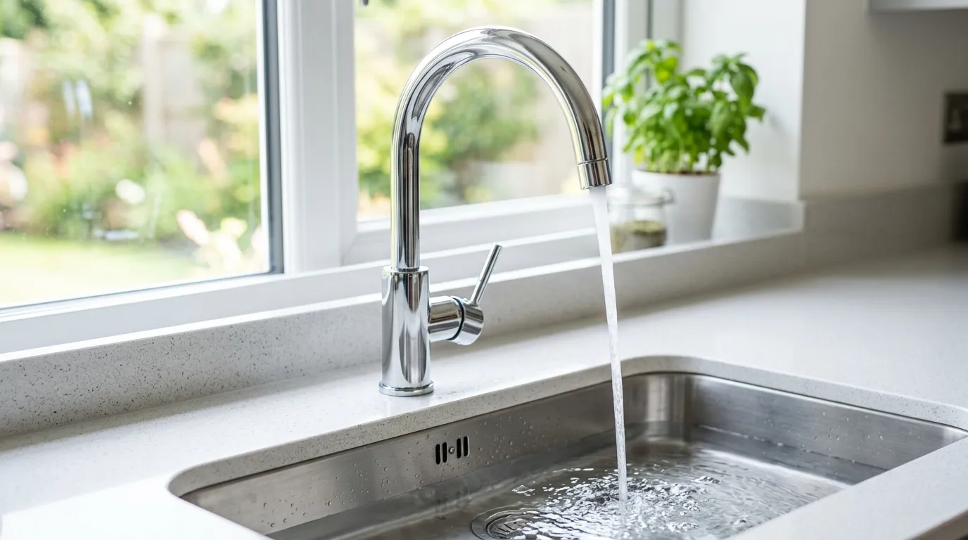 Local Plumbing Master Pros same day plumber fixing a faucet in Briggs, TX